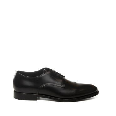 Men's PANTANETTI derby in black leather