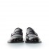 PANTANETTI men's moccasin in black delavè leather