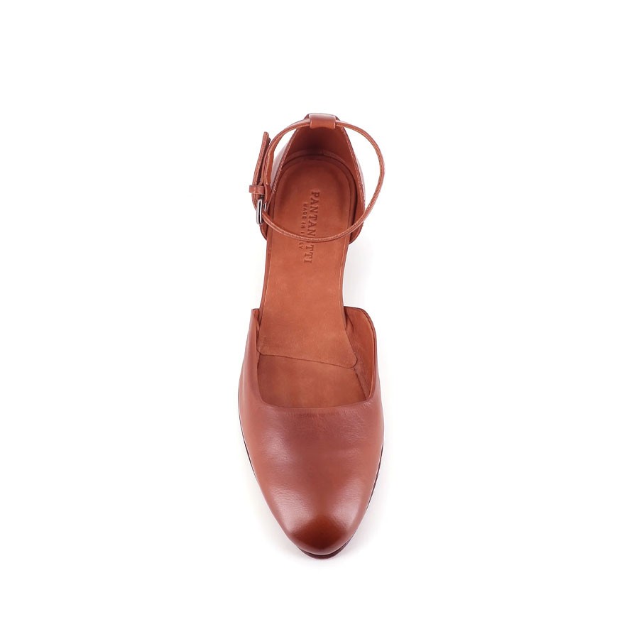 PANTANETTI women's take-off in spiced aged leather