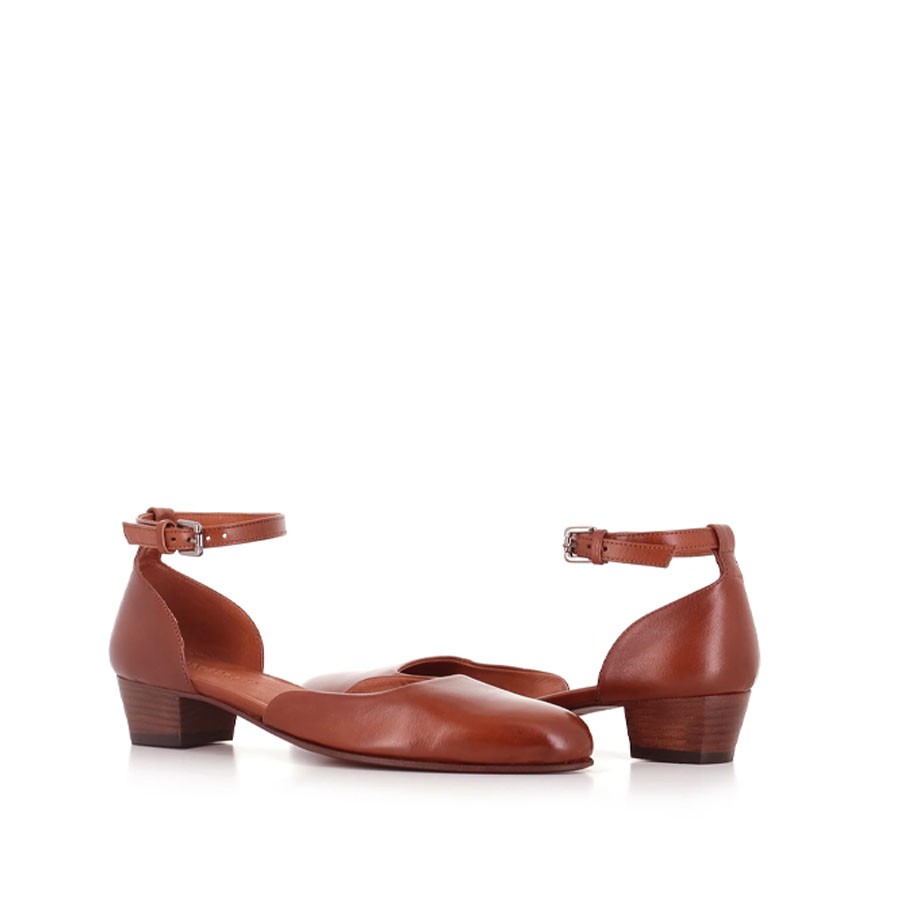 PANTANETTI women's take-off in spiced aged leather