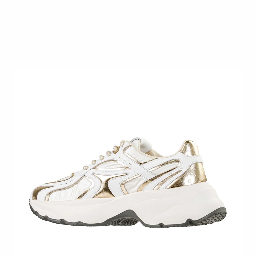 Gio+ sneaker combi white gold Dalia 13
