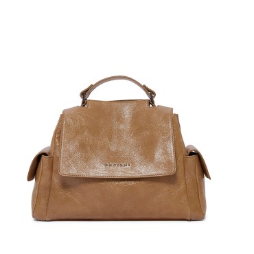 ORCIANI Sveva Stark Small leather handbag with shoulder strap