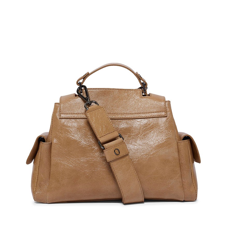 ORCIANI Borsa Sveva Stark Small a mano in pelle con tracolla