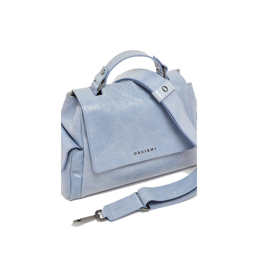 ORCIANI Borsa Sveva Stark Small a mano in pelle con tracolla