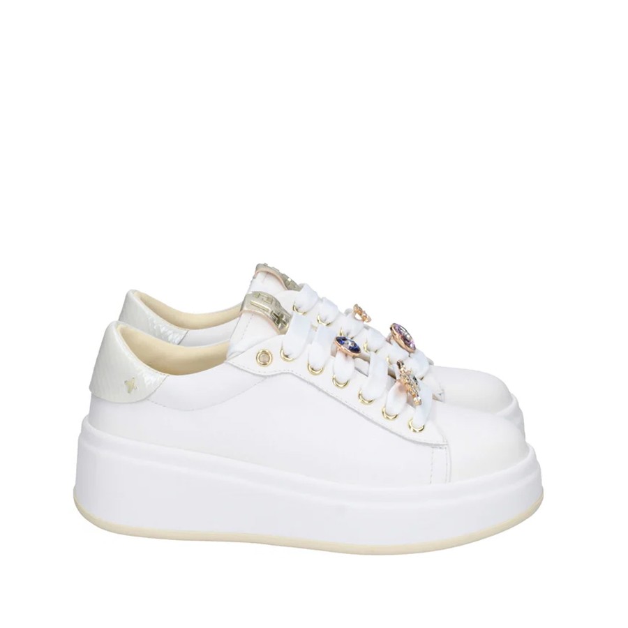 Gio+ combi white sneaker Olivia 06A