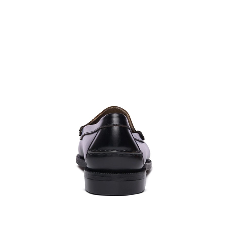 SEBAGO Men's Classic Will moccasin in black leather