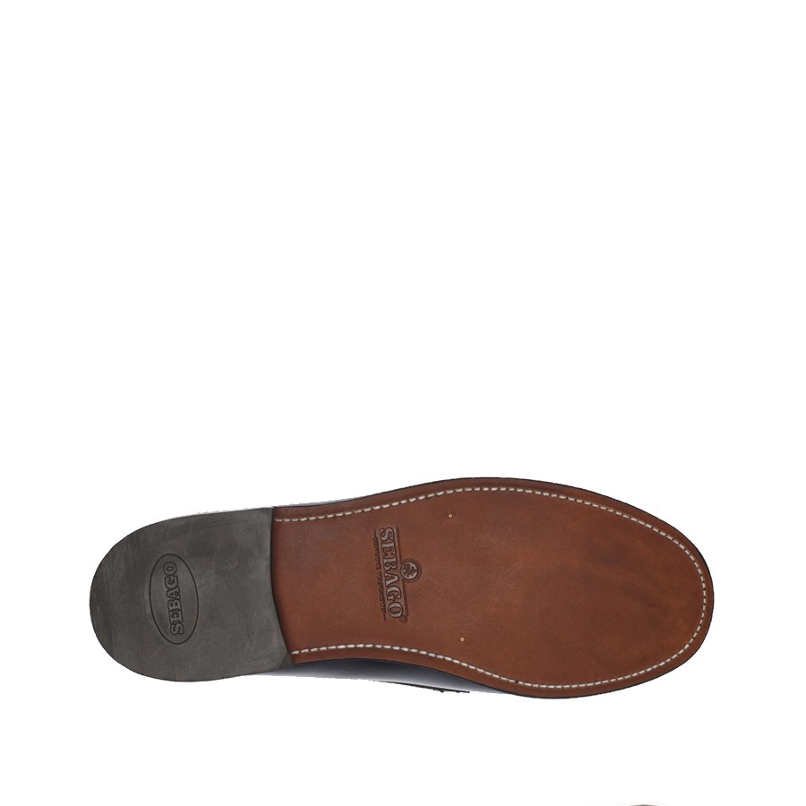 SEBAGO women's Classic DAN moccasin in black leather