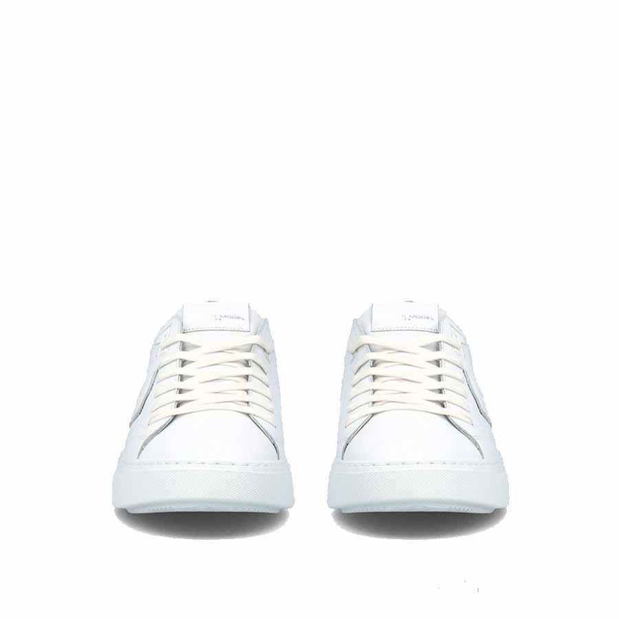 Philippe Model sneakers TEMPLE in pelle bianco/nero