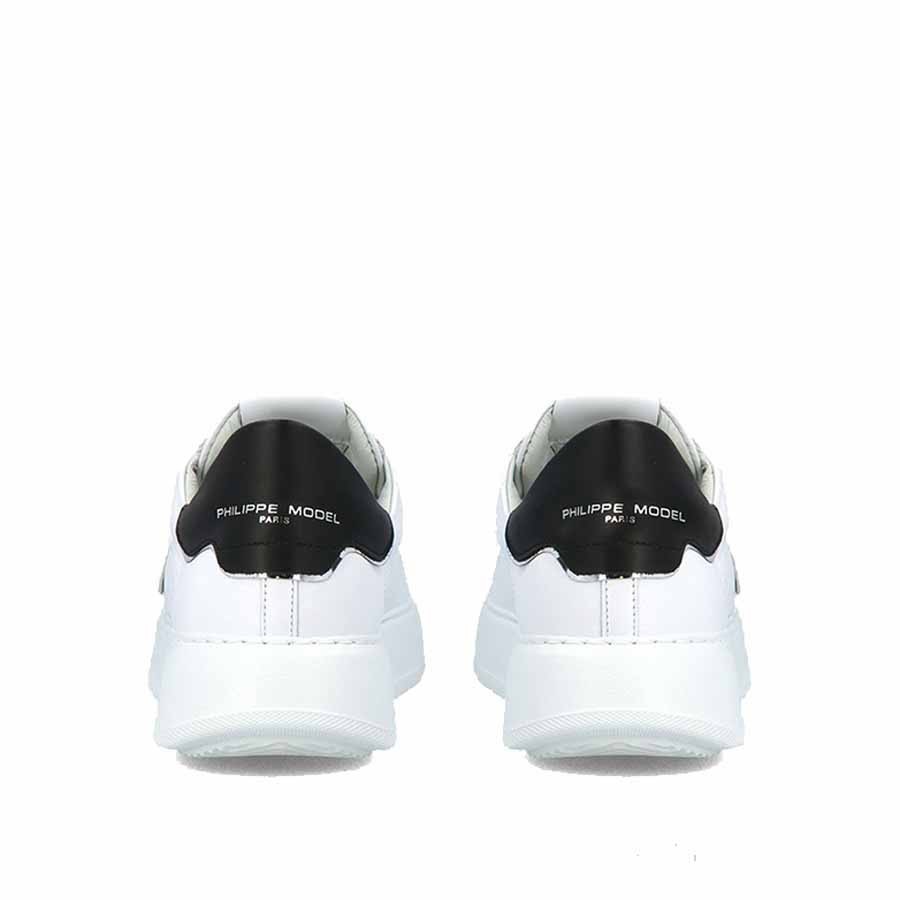 Philippe Model sneakers TEMPLE in pelle bianco/nero