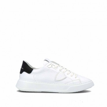 Philippe Model sneakers TEMPLE in pelle bianco/nero