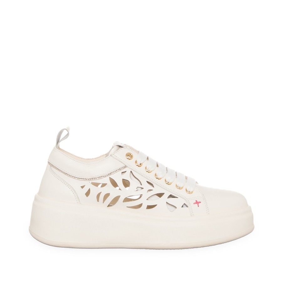 Gio+ Olivia 52A laser milk combi sneaker