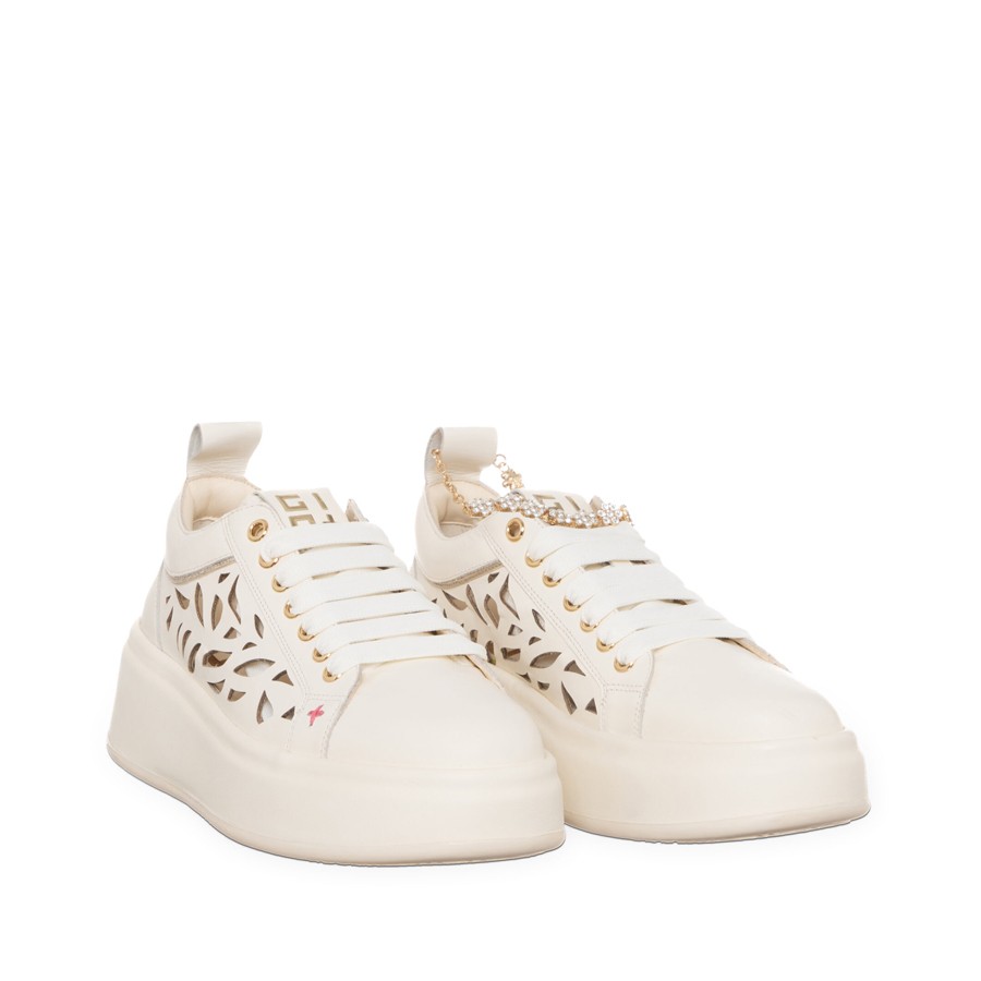 Gio+ sneaker combi latte laser Olivia 52A