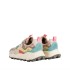 Flower mountain Yamano 3 woman suede nylon Leo Sage Pink Yellow
