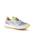 Flower mountain Yamano 3 woman suede ripstop yellow white azure 1G07