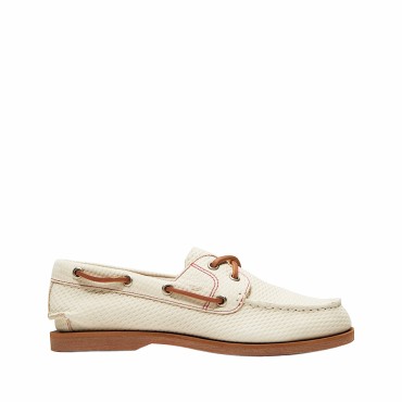 Timberland Women's Classic Boat Shoe Light Beige