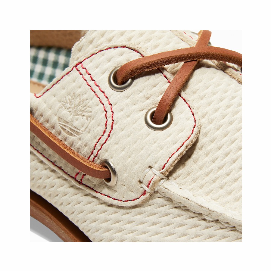 Timberland Scarpa donna Barca Classic beige chiaro