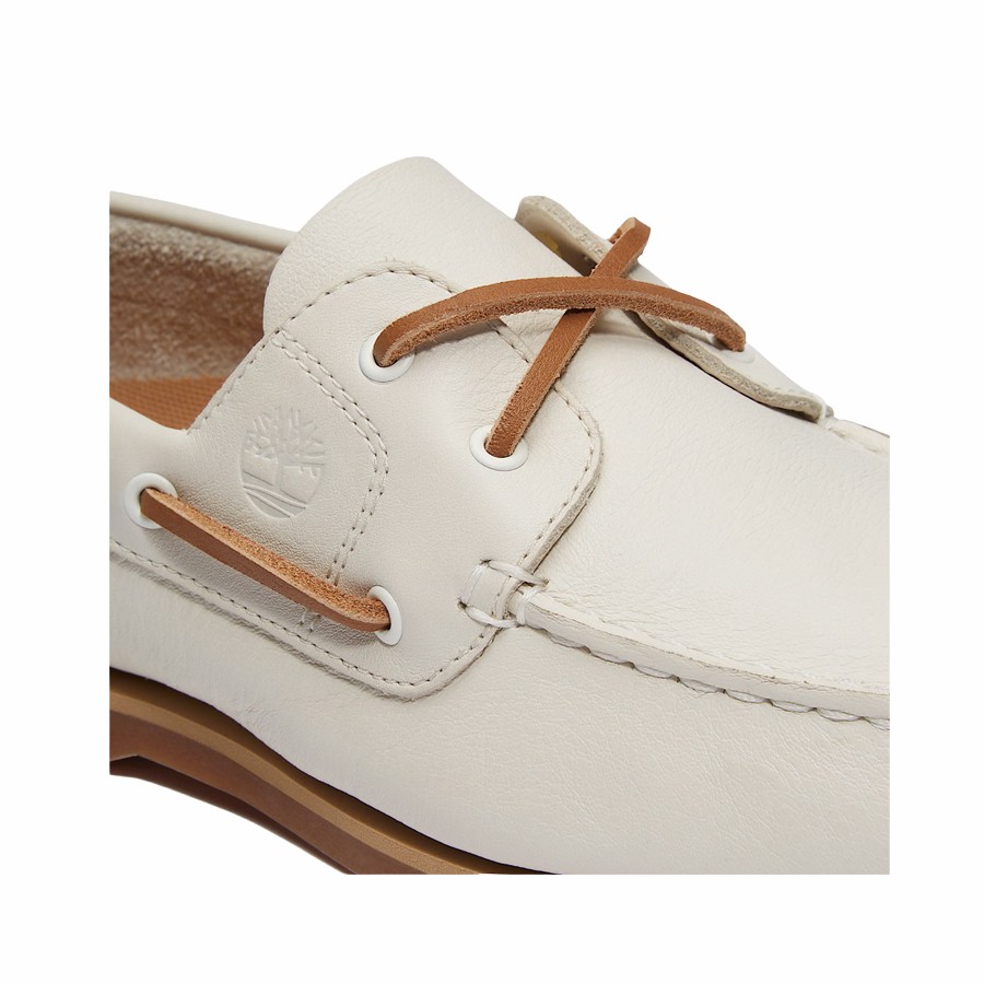 Timberland Women's Classic Boat Shoe White