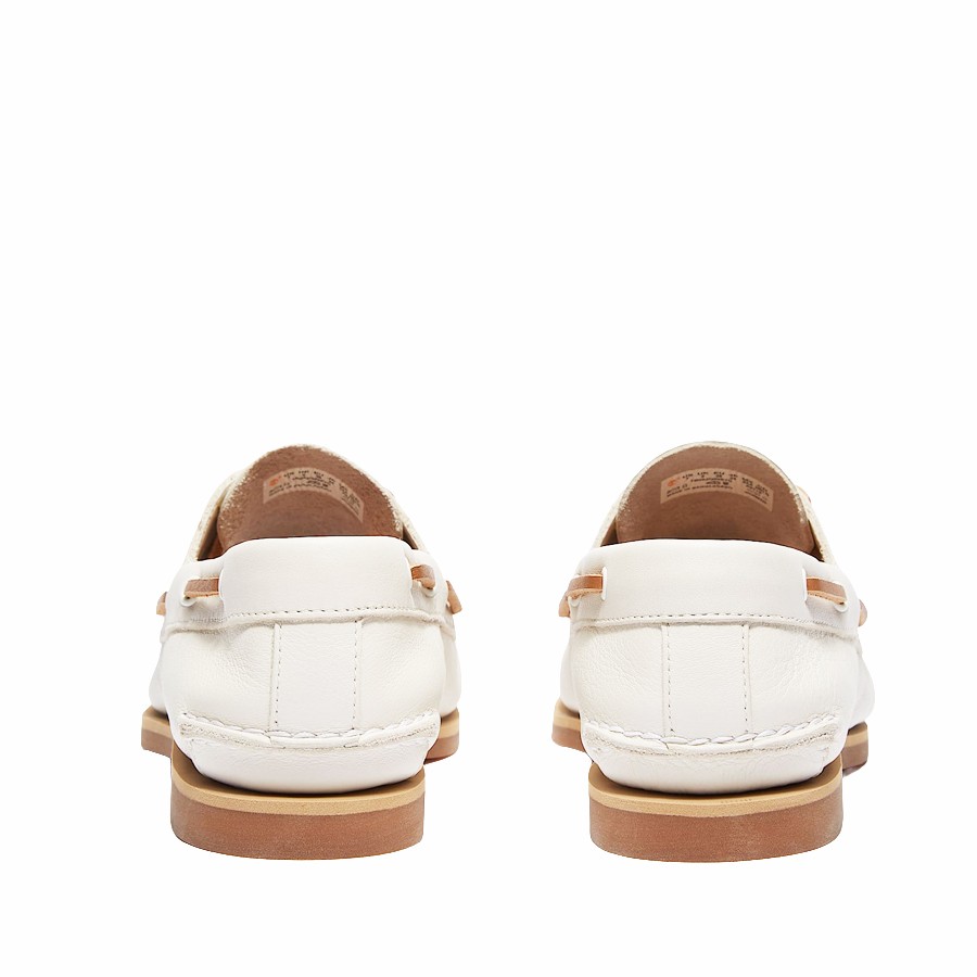 Timberland Scarpa donna Barca Classic bianco