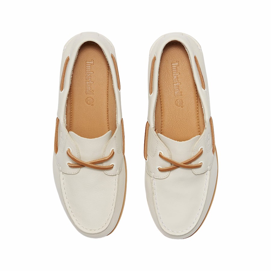 Timberland Women's Classic Boat Shoe White