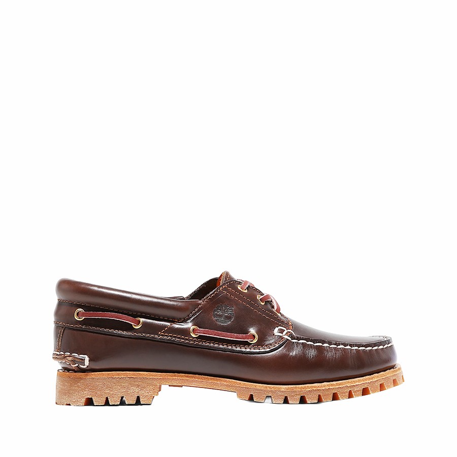 Timberland Women's Authentic Boat Shoe Brown
