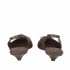 Vic Matie brown K20 Kitty Chanel slingback