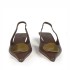 Vicmatiè slingback K20 Kitty Chanel marrone