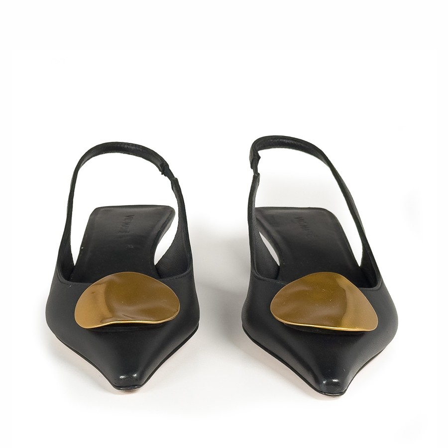 Vicmatiè slingback K20 Kitty Chanel nero