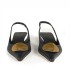 Vicmatiè black K20 Kitty Chanel slingback