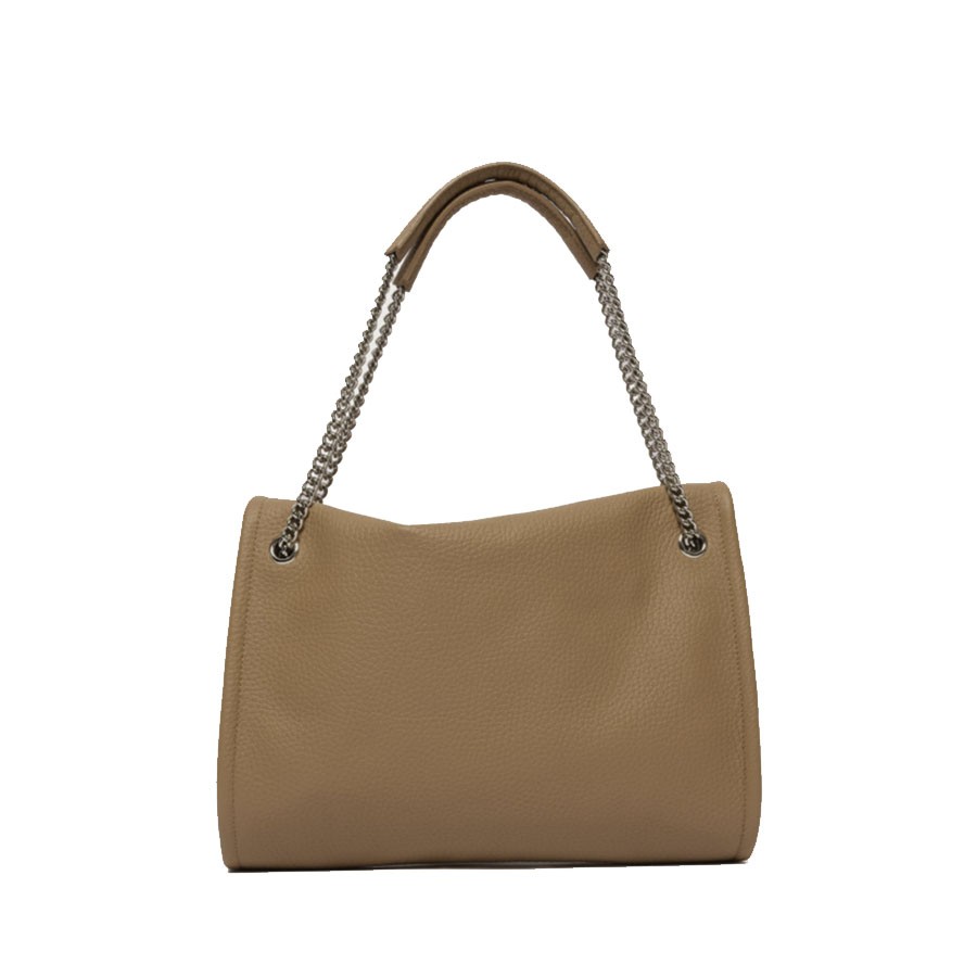 copy of ORCIANI Bag Venus Peach Fringe Medium shoulder to shoulder in suede