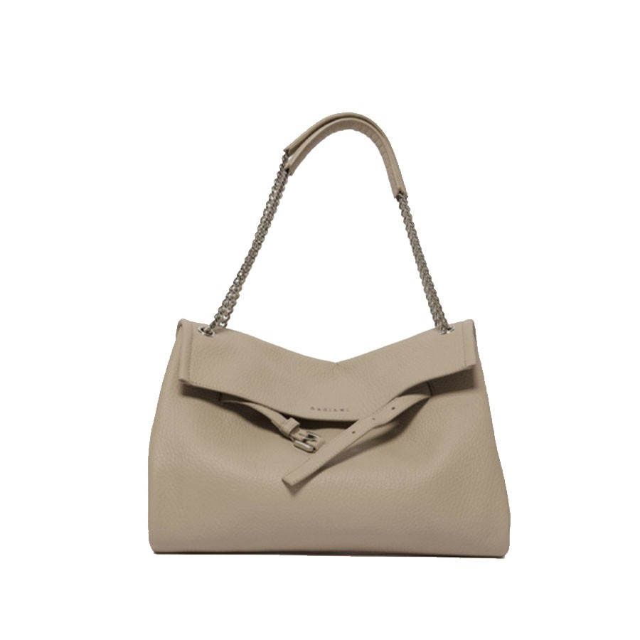 copy of ORCIANI Bag Venus Peach Fringe Medium shoulder to shoulder in suede