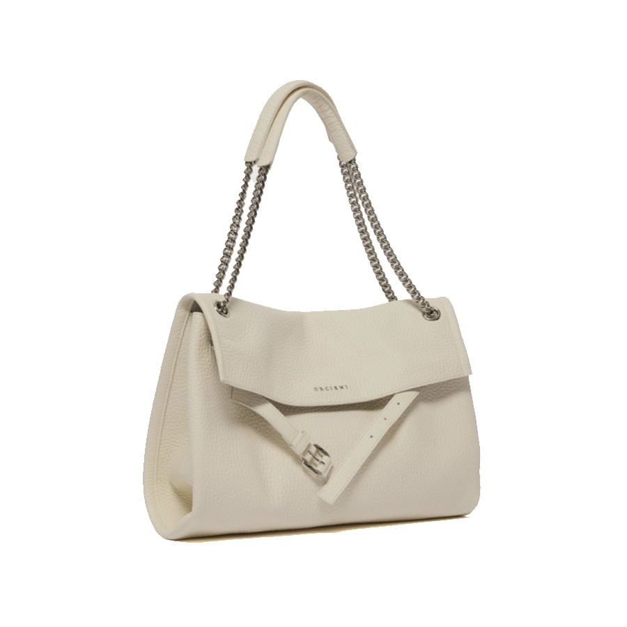 copy of ORCIANI Bag Venus Peach Fringe Medium shoulder to shoulder in suede