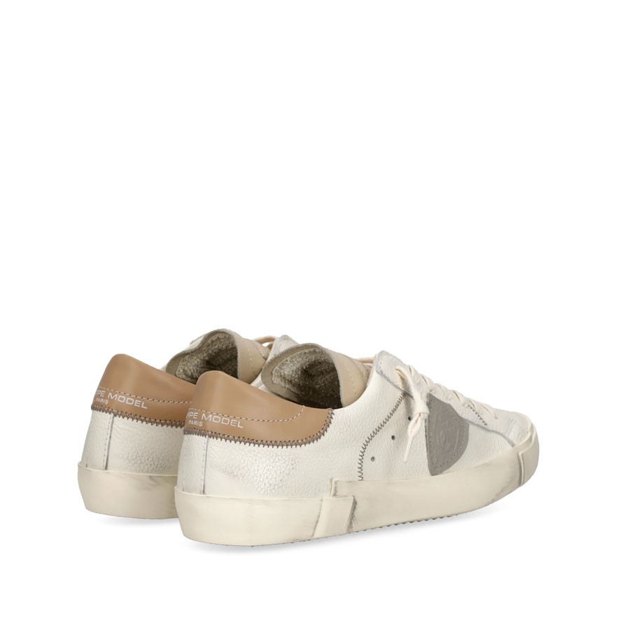 Philippe Model sneakers PRLU in pelle latte/fango