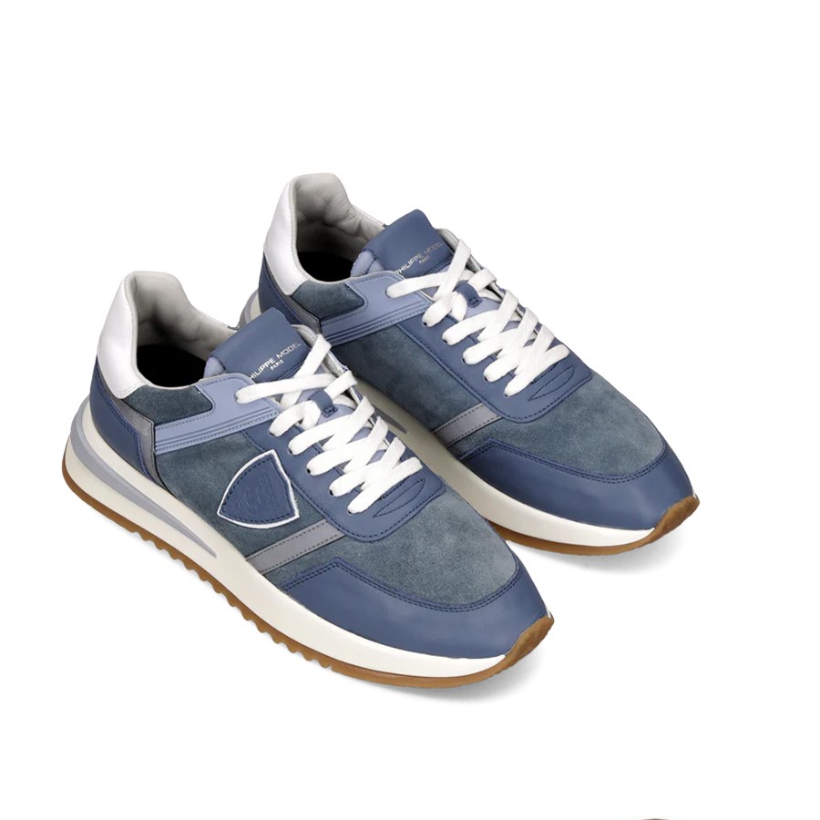 PHILIPPE MODEL Men's Sneakers Tropez 2.1 Blue Avio