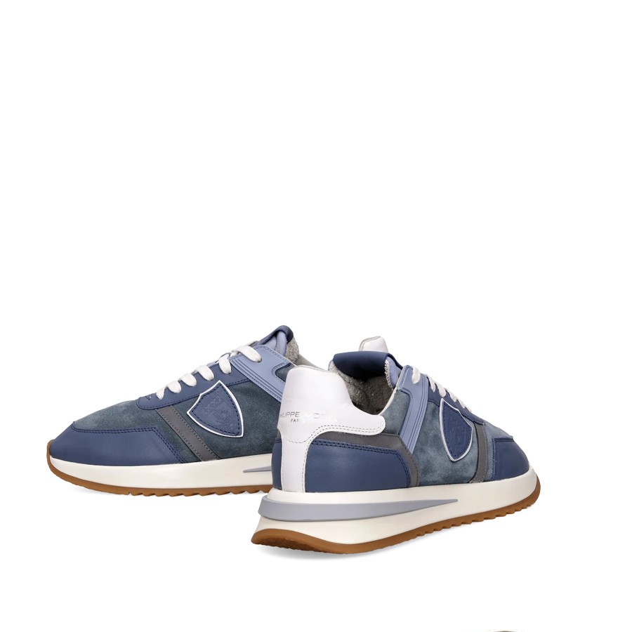 PHILIPPE MODEL Sneakers uomo Tropez 2.1Blu Avio