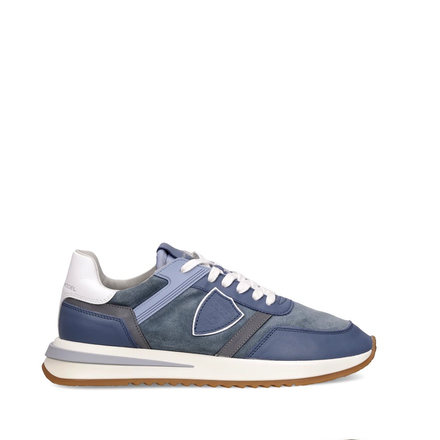 PHILIPPE MODEL Sneakers uomo Tropez 2.1Blu Avio