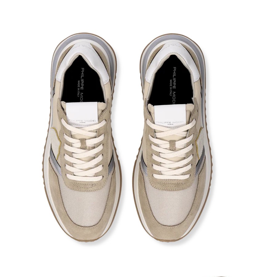 PHILIPPE MODEL Men's Sneakers Tropez 2.1 Blue Beige