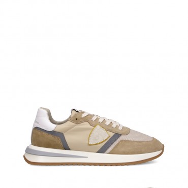 PHILIPPE MODEL Men's Sneakers Tropez 2.1 Blue Beige