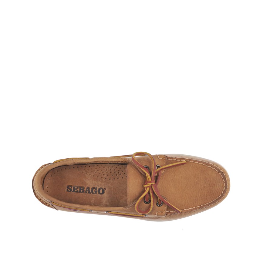 SEBAGO Docksides Portland Crazy H Brown tan