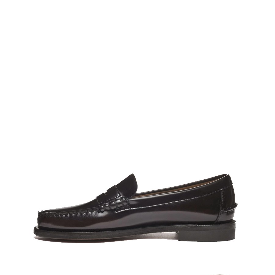 SEBAGO mocassino Uomo Classic DAN in pelle Burgundy