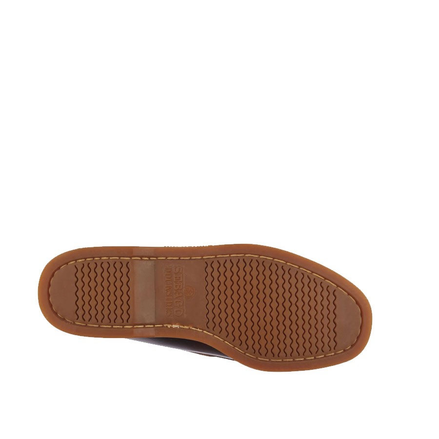 SEBAGO DOCKSIDES PORTLAND WAXED BROWN-HONEY