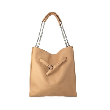 ORCIANI Venus Hobo Soft shoulder bag in hammered leather