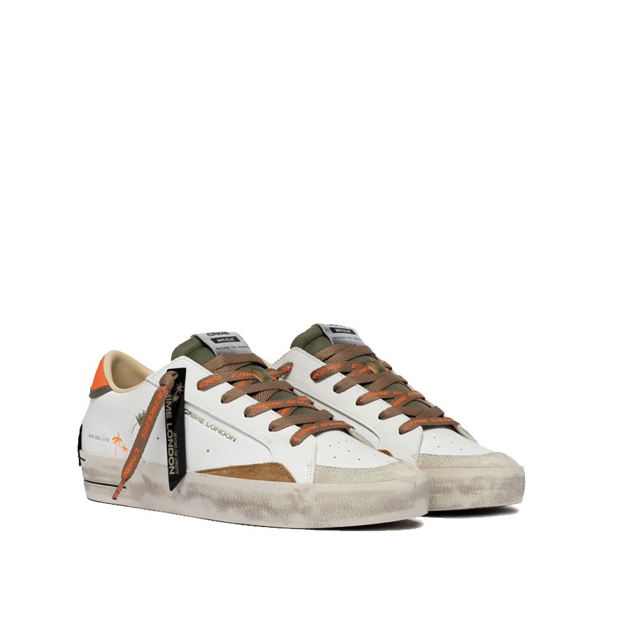 Crime London sneakers uomo  SK8 DELUXE AMBER TANGERINE