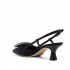 Roberto Festa chanel in satin with black jewel