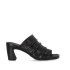 copy of ASH black leather basketred ENJI slingback