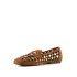 ASH BALI loafer in sand suede