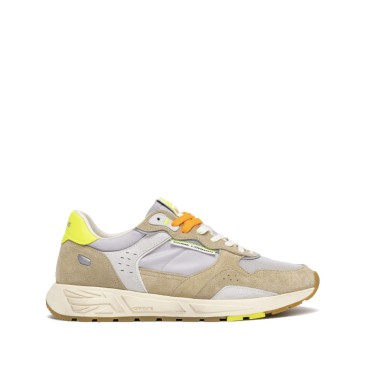 Crime London men's sneakers RUSH YELLOW OCHER