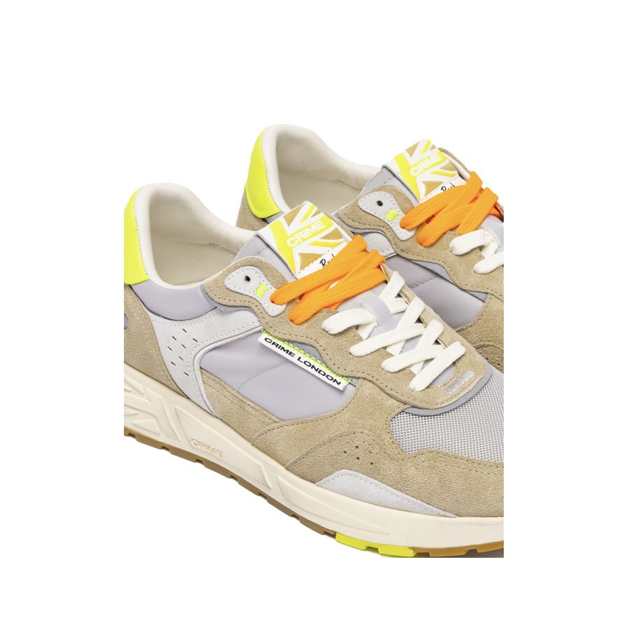 Crime London sneakers uomo RUSH YELLOW OCHER