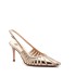 Roberto Festa Slingback Sunny in pelle metallizzato oro