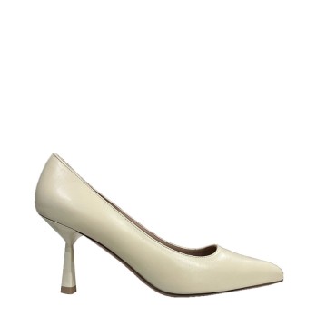 Roberto Festa décolleté FABIANAS in pelle crema h 80