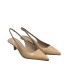 Roberto Festa slingback DALILAS in pelle skin